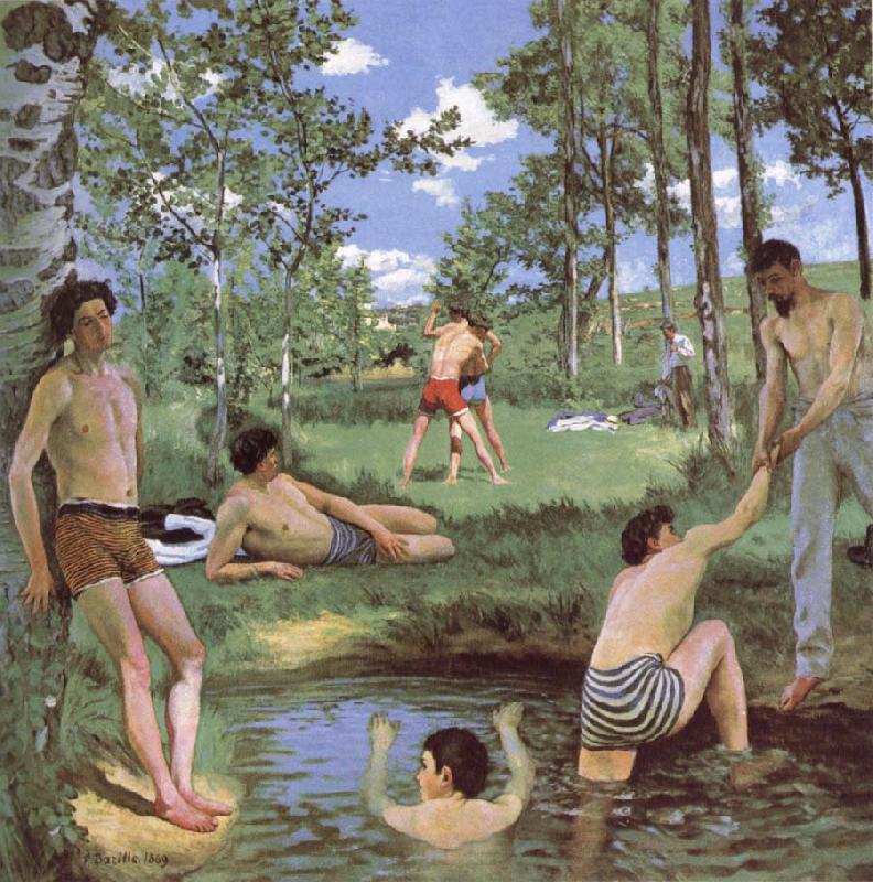 Bazille, Frdric Bathers